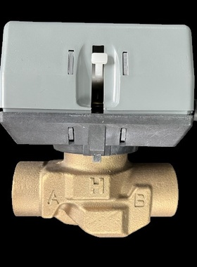 批发电动阀VC6013VC4013电动两通阀中央空调风机盘管电动二通铜阀