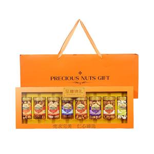 年货坚果礼盒大开窗罐装过年送礼佳品零食大礼包春节走亲戚送长辈