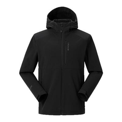 乐飞叶户外连帽夹克男