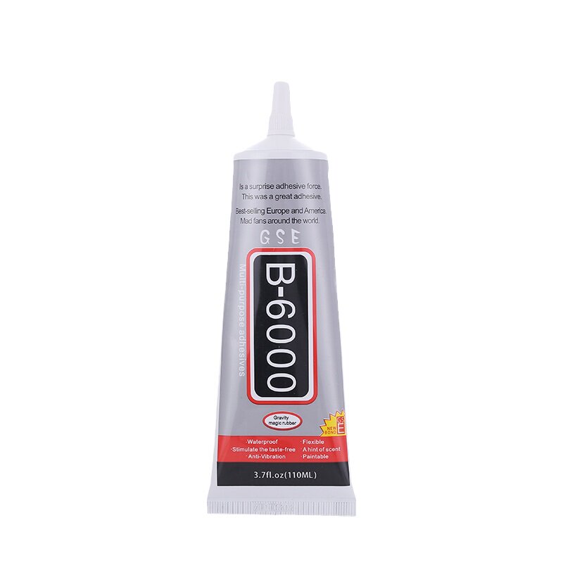 强粘力B6000/B7000胶水diy饰品点钻补钻胶屏幕翘屏支架强力修复胶