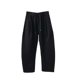 浮徒软糯空气层休闲运动弯刀卫裤男春季立裁挺阔有型宽舒松弛长裤