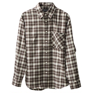 太平鸟男装2026春装国内代购外穿格子衬衫B2CHG111L/B2CHG111LH5