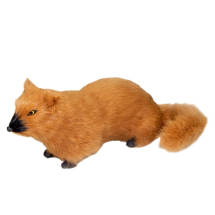 仿真黄鼠狼模型黄家真摆件仿真动物黄鼬工艺饰品黄皮子身堂口道具