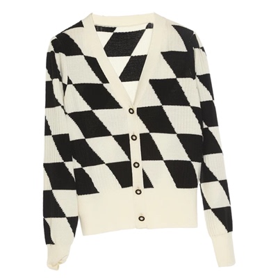 迪卡轩格子长袖衬衫女