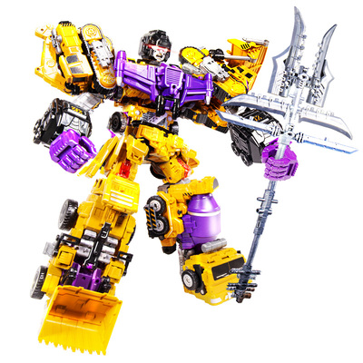 挖掘机玩具套装男孩机器人