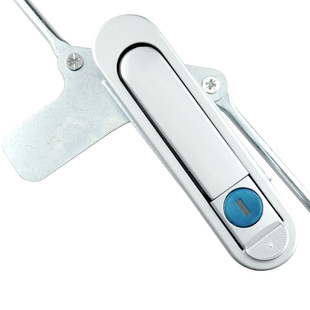 控制箱锁天地连杆锁通用型开关电器柜锁上下带杆配电箱机柜把手锁