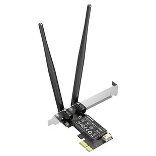 COMFAST 台式机PCIE无线网卡wifi6双频5g高速蓝牙5.4wifi接收器二合一台式机内置网卡 CF-AX90