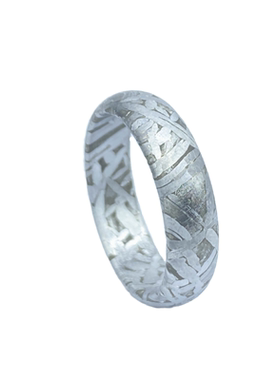 国宝阿勒泰铁陨石戒指天铁能量