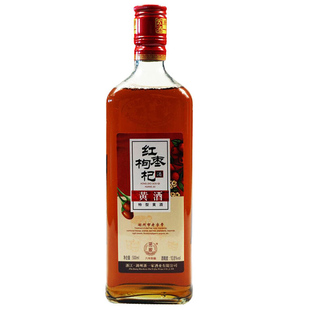 浙一家浙江冬酿黄酒正宗花雕酒红枣枸杞特型黄酒纯粮酿造老酒瓶装