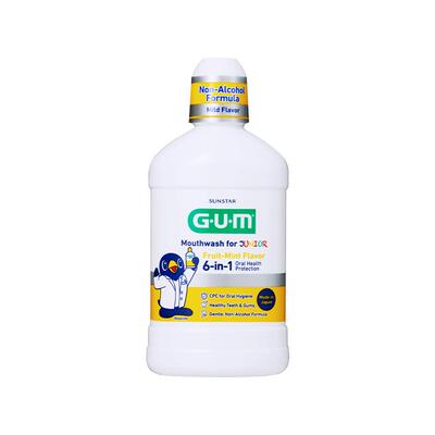 GUM儿童漱口水防蛀牙不可吞咽