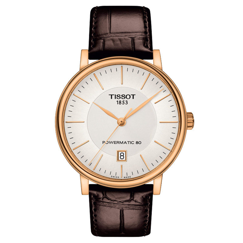 天梭tissot卡森臻机械表