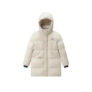 伯希和户外儿童羽绒服2025新款650蓬鹅绒服男童女童长款防风外套