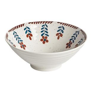 日式陶瓷面碗家用拉面碗吃面碗复古8寸大号汤面碗面条碗大碗汤碗