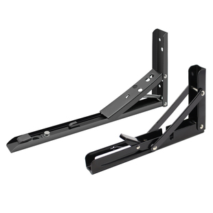 不锈钢角铁活动折叠承重三角支架挂墙上托架支撑架层板隔板固定托