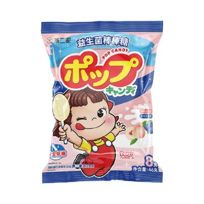 不二家益生菌棒棒糖8支装