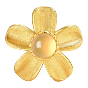 TONE TALE洞天 2025秋季新款耀星花微光耳钉小众个性百搭轻奢耳饰