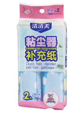 清清美除尘纸衣物粘毛器