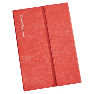 A5高颜值笔记本超厚120g内页ins风肤感云雾变色三折笔记本横线升级加厚简约通用笔记本记事本定制可印logo