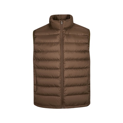 冬季90白鸭绒排骨羽绒马甲男女