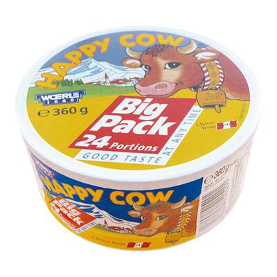 快乐牛小三角奶酪奥地利即食新品