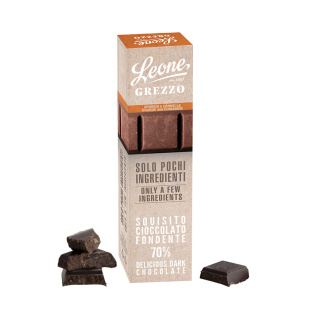 新年好礼Leone蕾欧娜原制巧克力条40g原味/朗姆酒/生姜/甜橙肉桂