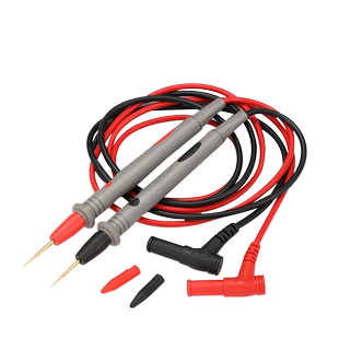 万用表表笔特尖探针通用试电笔数字高精准硅胶线测试笔万用表配件