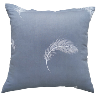 定做纯棉抱枕套不含芯全棉柔软中式卡通床头靠枕套汽车沙发靠垫套