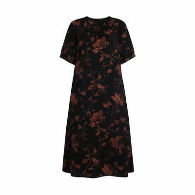 香薇姿2025新款妈妈连衣裙夏高端