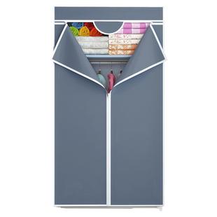 衣柜简易布衣柜家用卧室组装柜子出租房用大衣橱结实耐用简约现代