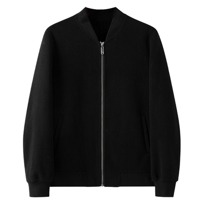 100%羊毛双面呢子拉链大衣