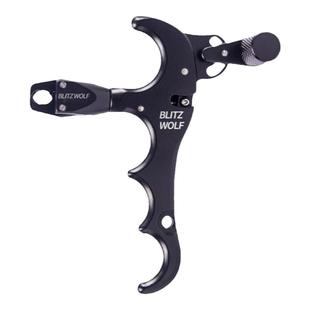 四指撒放器火球握撒鱼镖复合弓腕撒钩式腕带合金户外射箭两用弓箭