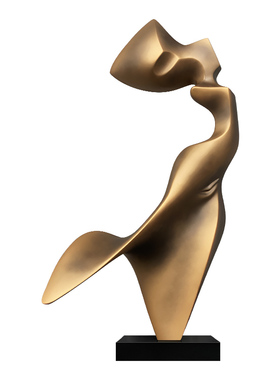 入户玄关装饰摆件家居客厅电视柜旁边现代轻奢酒店落地雕塑工艺品