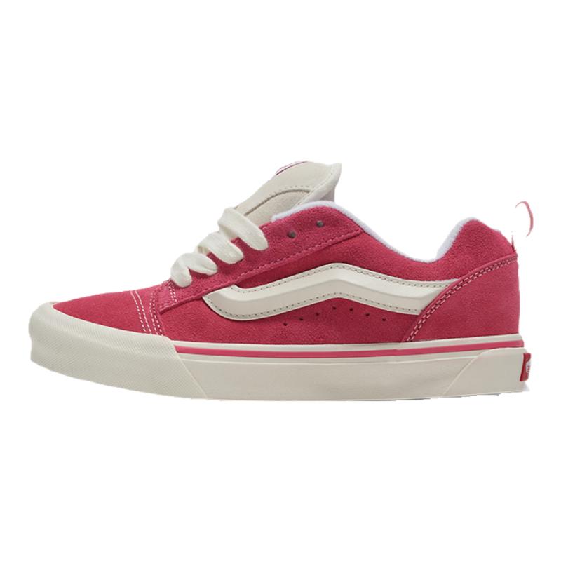 范斯Vans Knu Skool Vault经典男女休闲草莓粉面包鞋VN0009QC6BT