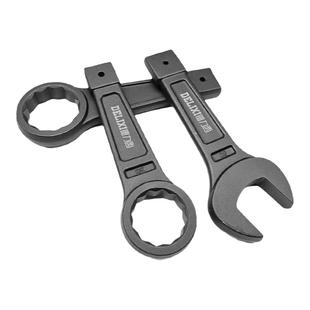 德力西敲击扳手重型梅花扳手开口大扳手单头扳手打击扳手36/30/41