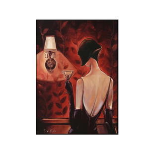 工业风复古酒吧装饰画美女音乐歌厅KTV壁画美式酒馆餐厅清吧挂画