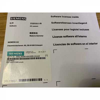 议价西门子512MBSD卡6SL3054-4AG00-2AA0