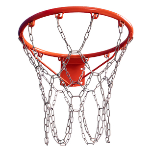 奥匹篮球网不锈钢金属篮网篮球框网兜耐用防锈标准室外加粗铁篮网