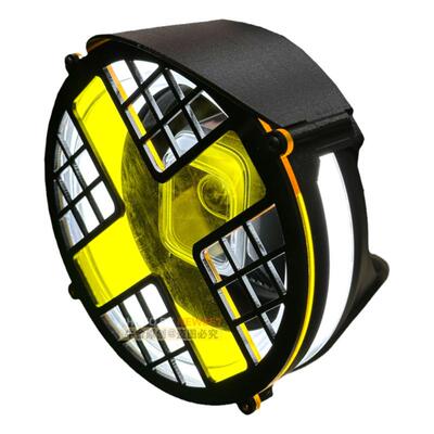 小牛U2UQi+大灯罩复古改装个性