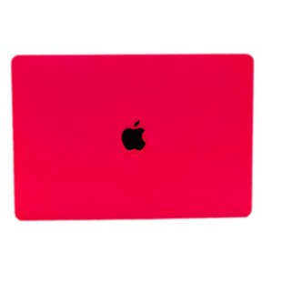SHELL丨MacBook苹果笔记本Air13保护壳M4玫红pro16/14/15防摔软套