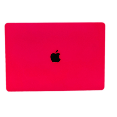 玫红色苹果电脑配件笔记本保护壳
