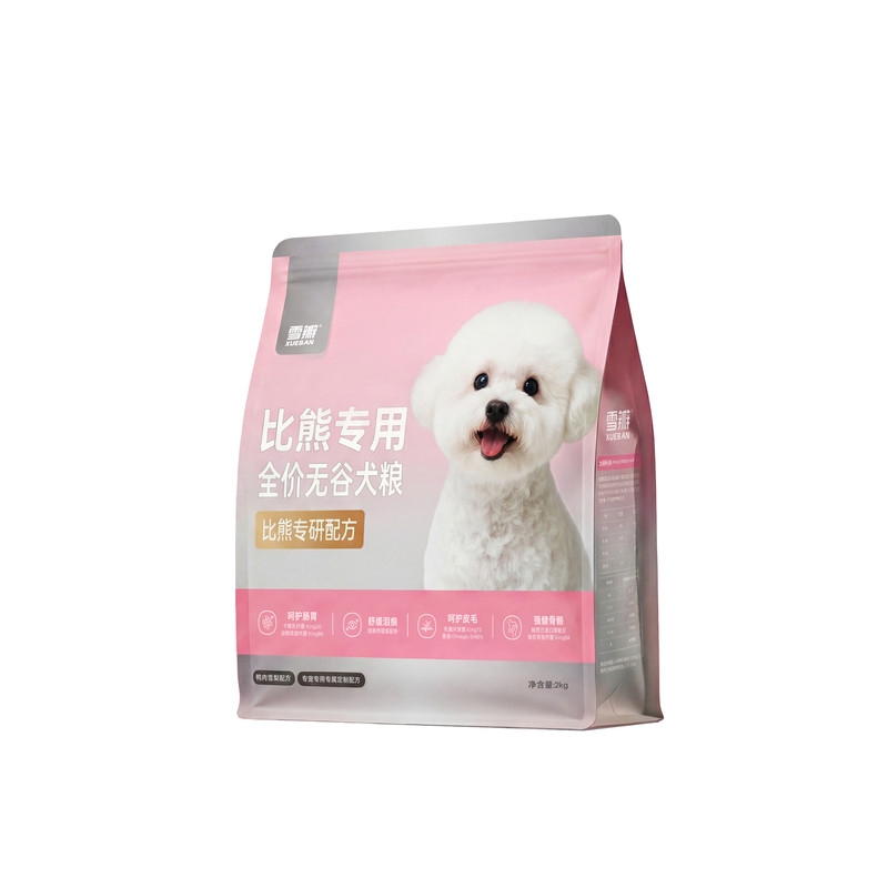 雪瓣比熊狗粮无谷全阶段鸭肉梨
