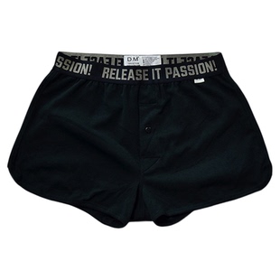 3条,男士阿罗裤男纯棉平角内裤宽松透气居家短睡裤四角底裤头性感