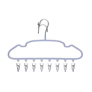 防风衣架自动卡扣固定家用挂衣高楼室外防吹走掉落加粗阳台晾晒架