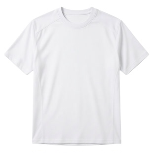 立体裁剪凉感抗菌 PYFZ短袖男款夏季t恤宽松透气圆领休闲打底衫