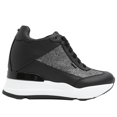 RUCOLINE舒适厚底内增高跑鞋女