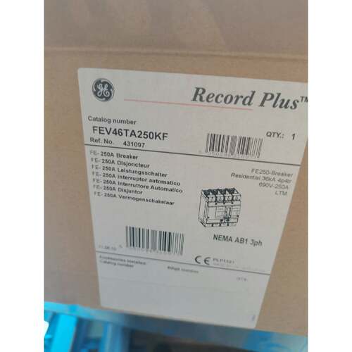 议价RecordPlus断路器FEV46T适用