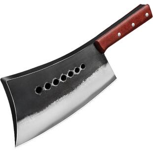 加厚七星砍骨头专用刀重型高硬度屠夫坎剁骨刀家用官方旗舰店正品