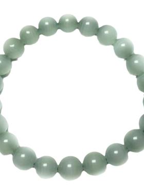 绿纹石绿纹玉千层手串薄荷绿