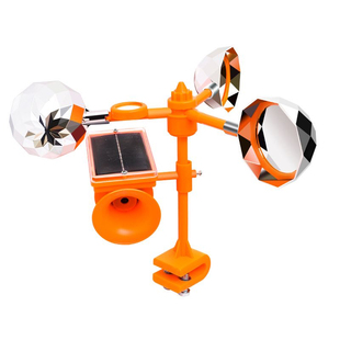 新驱鸟神器赶鸟太阳能超大语音果园风力惊鸟野兽全面反光驱赶田地