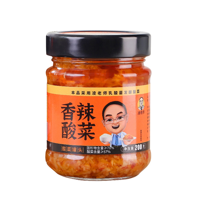 凌老师香辣拌面瓶装下饭菜